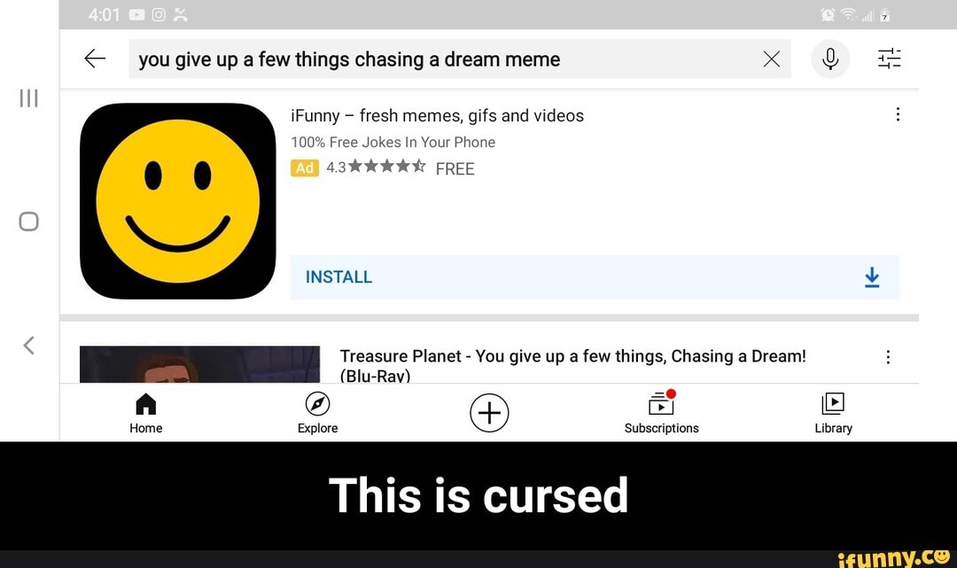 You Give Up A Few Things Chasing A Dream Meme X Funny Fresh Memes Gifs And