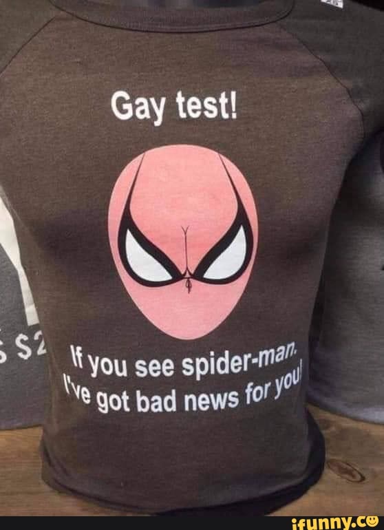 reverse gay test meme