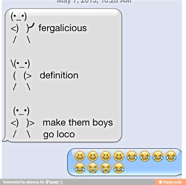 y fergalicious make them boys N goloco
