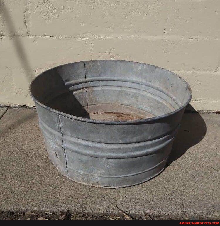 Who remembers grandma washing clothes and putting them in this tub to ...