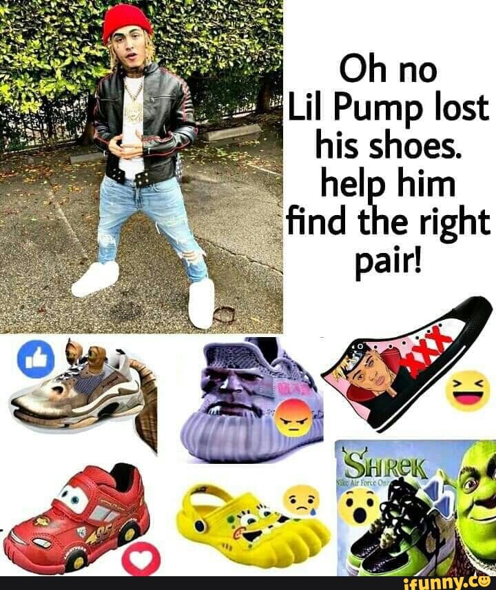 Lil pump hot sale nike shoes