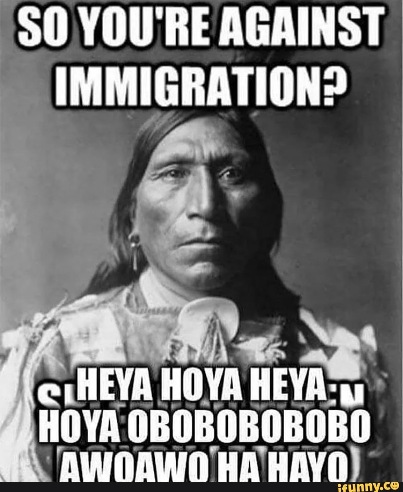 Иммиграция Мем