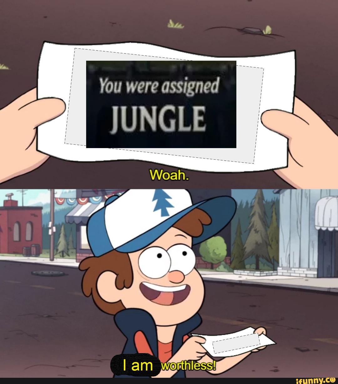You were assigned