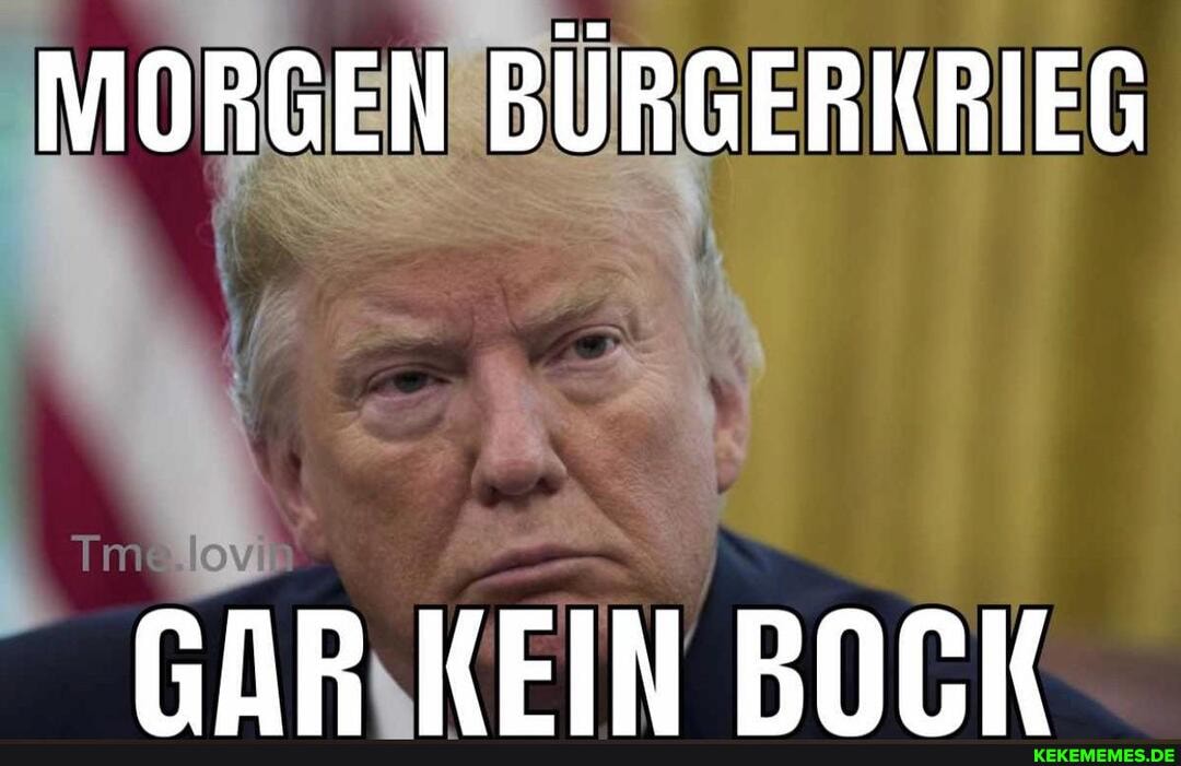 MORGEN BÜRGERKRIEG
GAR KEIN ROCK
