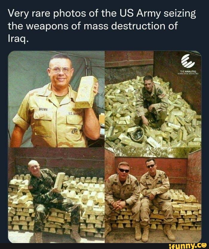 Very rare photos of the US Army seizing the weapons of mass destruction ...