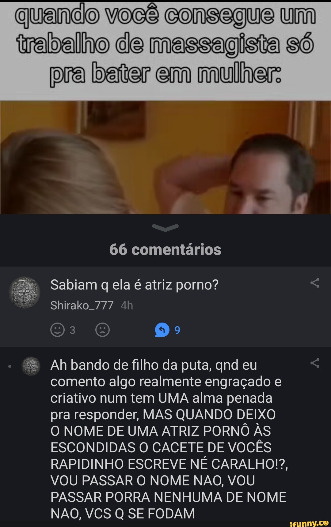 Quancio Você Consegue Um Trabalho Mulher 66 Comentários Sabiam Q Ela é Atriz Porno Shirako 3906