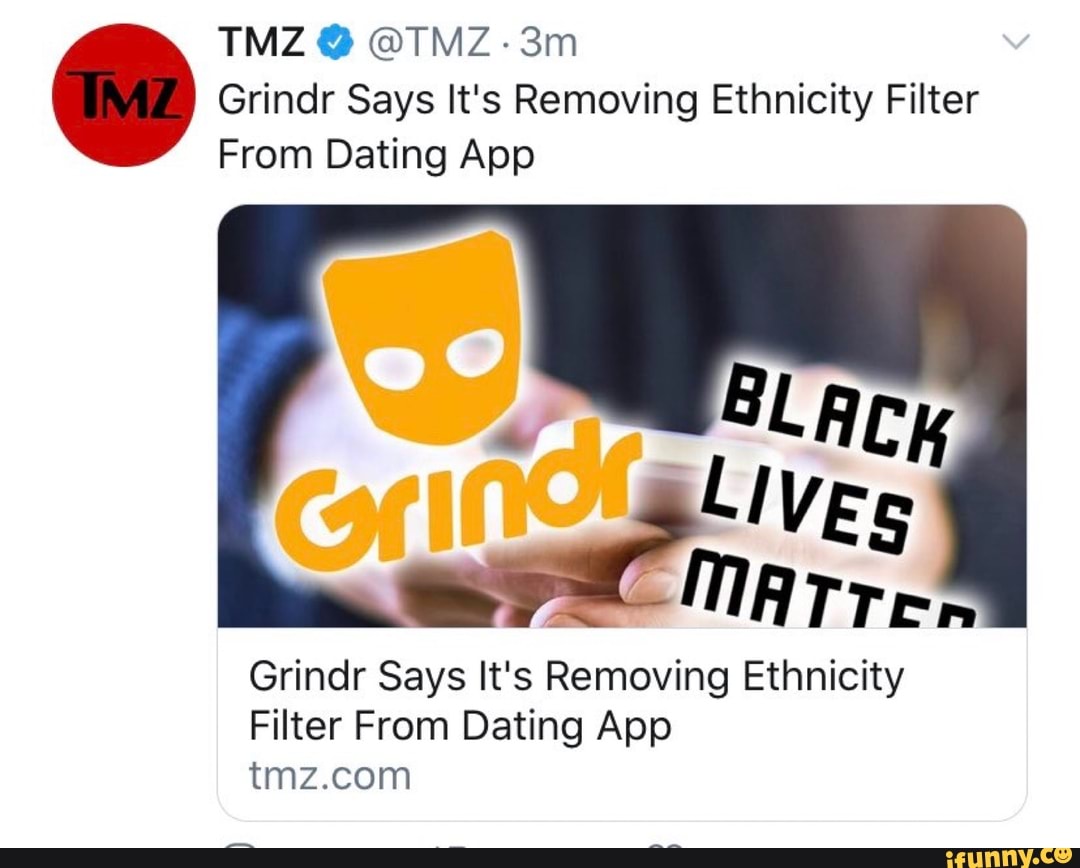 Grindr Says It's Removing Ethnicity Filter From Dating App Grindr Says It's Remov...