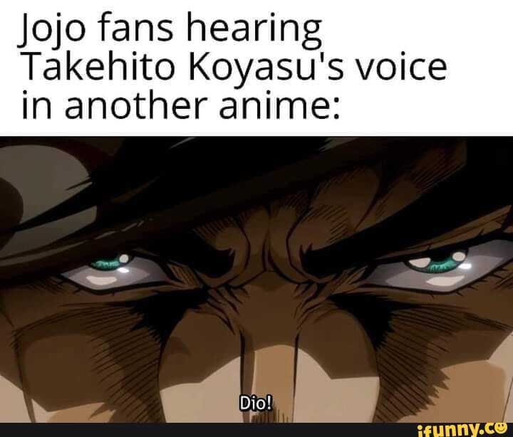 JoJo Fans Perspective When They Hear Dio's Voice Actor in a Different Anime  Part 5 