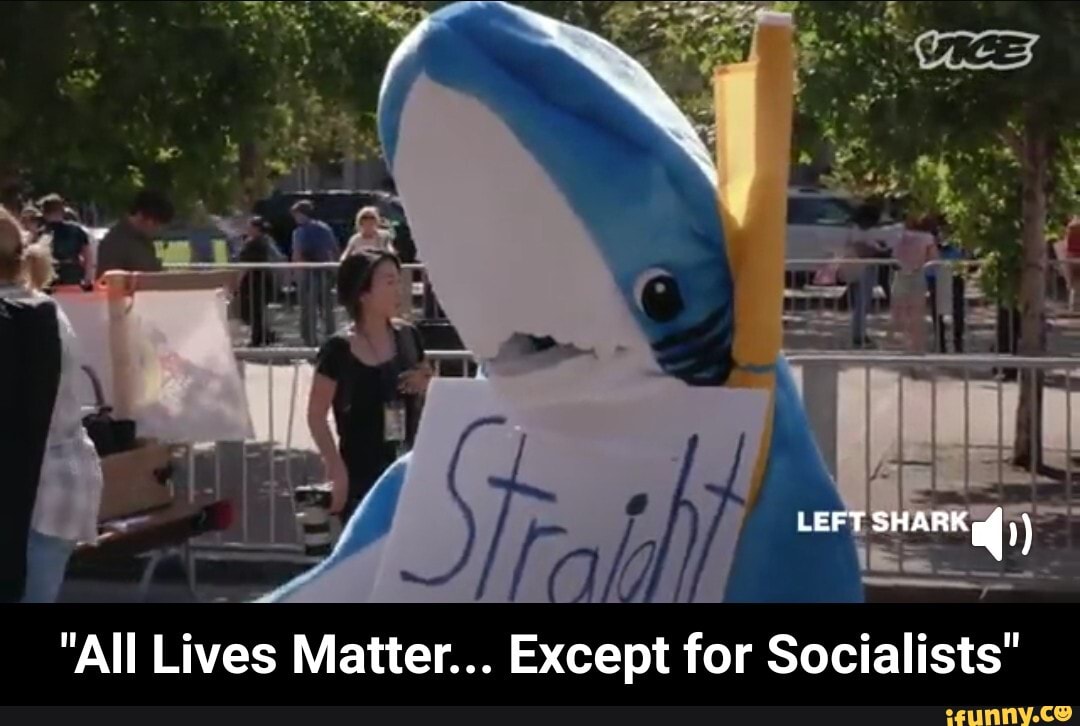 "All Lives Matter... Except for Socialists"
