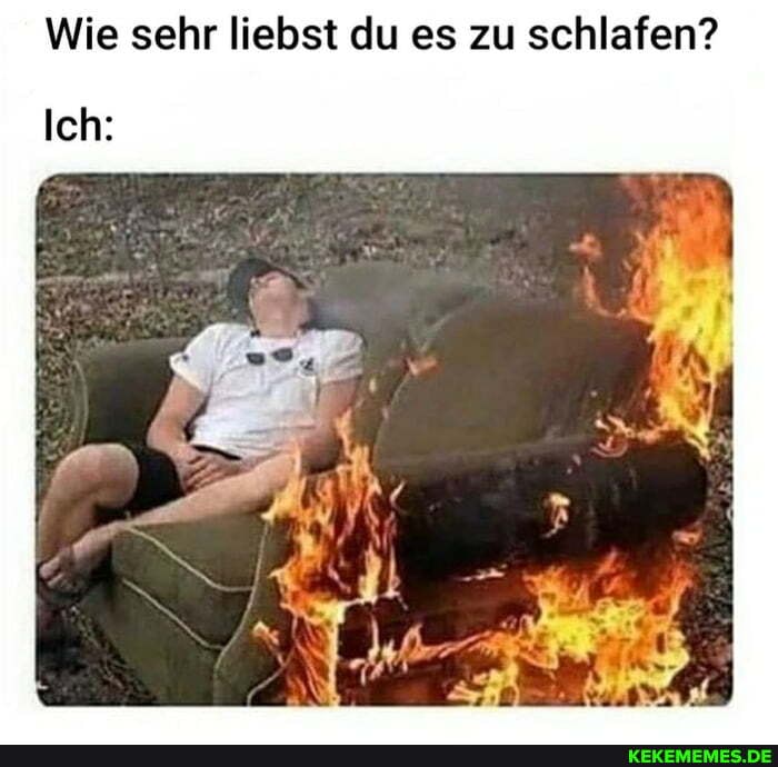 Wie sehr liebst du es zu schlafen?