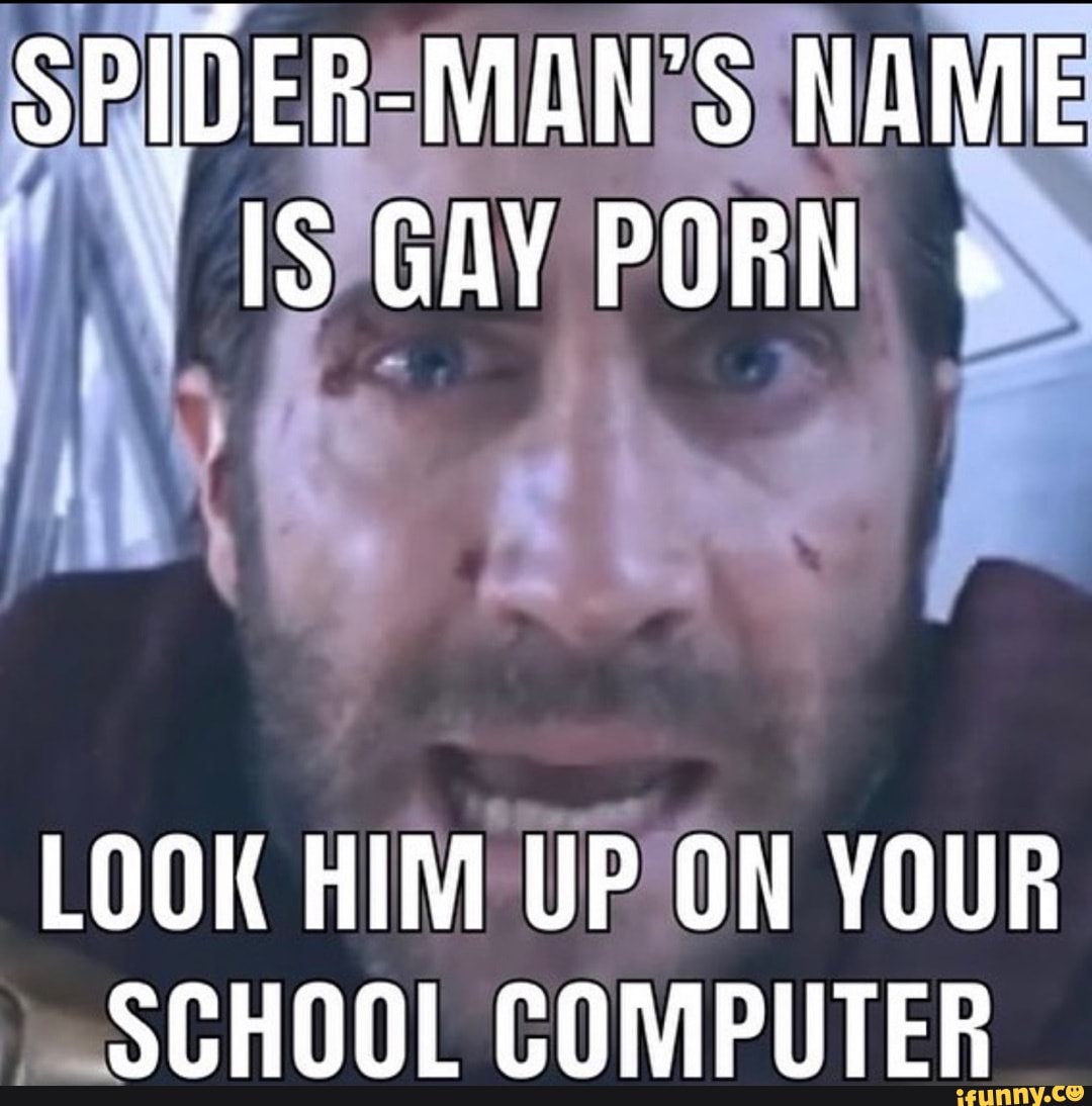 Spider Man Porn Captions - SPIDER- MAN'S NAME IS GAY PORN \