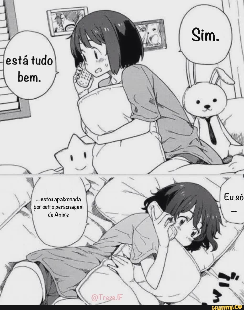 - estou apaixonada por outro personagem I de Anime