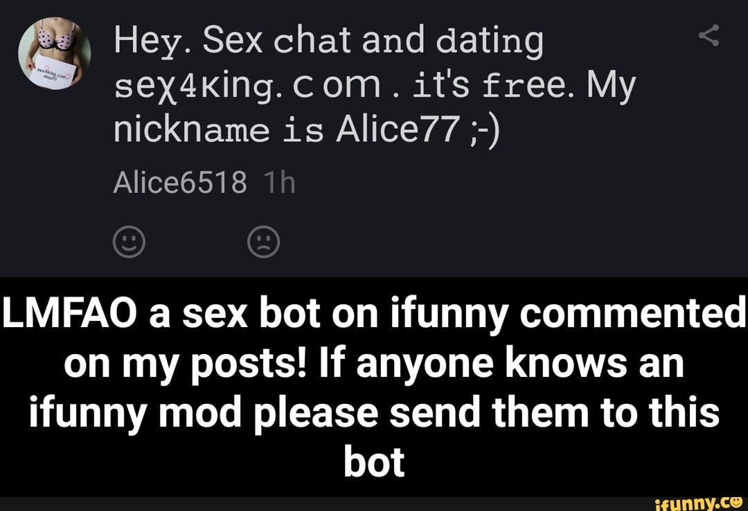 Chat With A Sex Bot