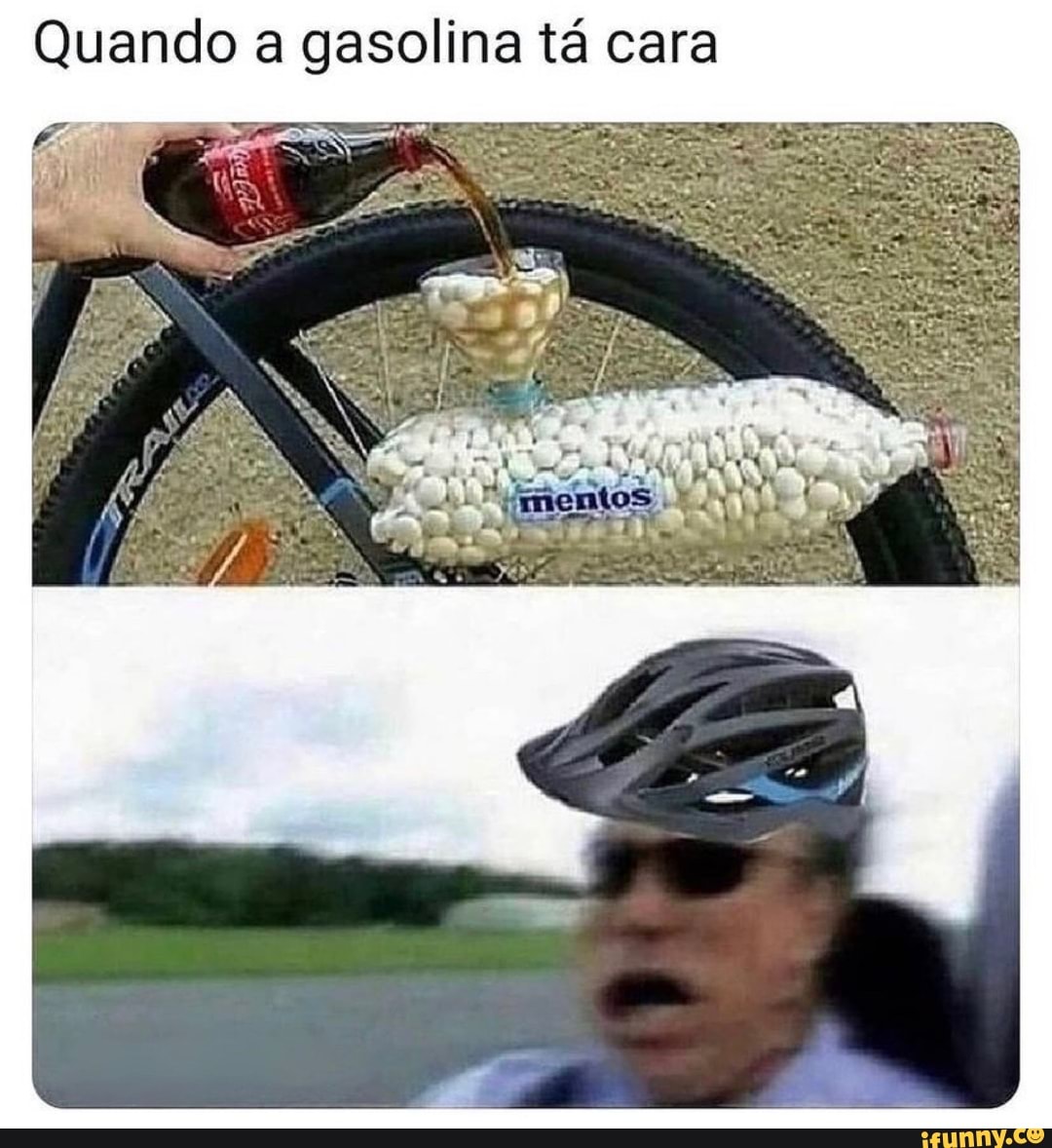 Quando a gasolina tá cara