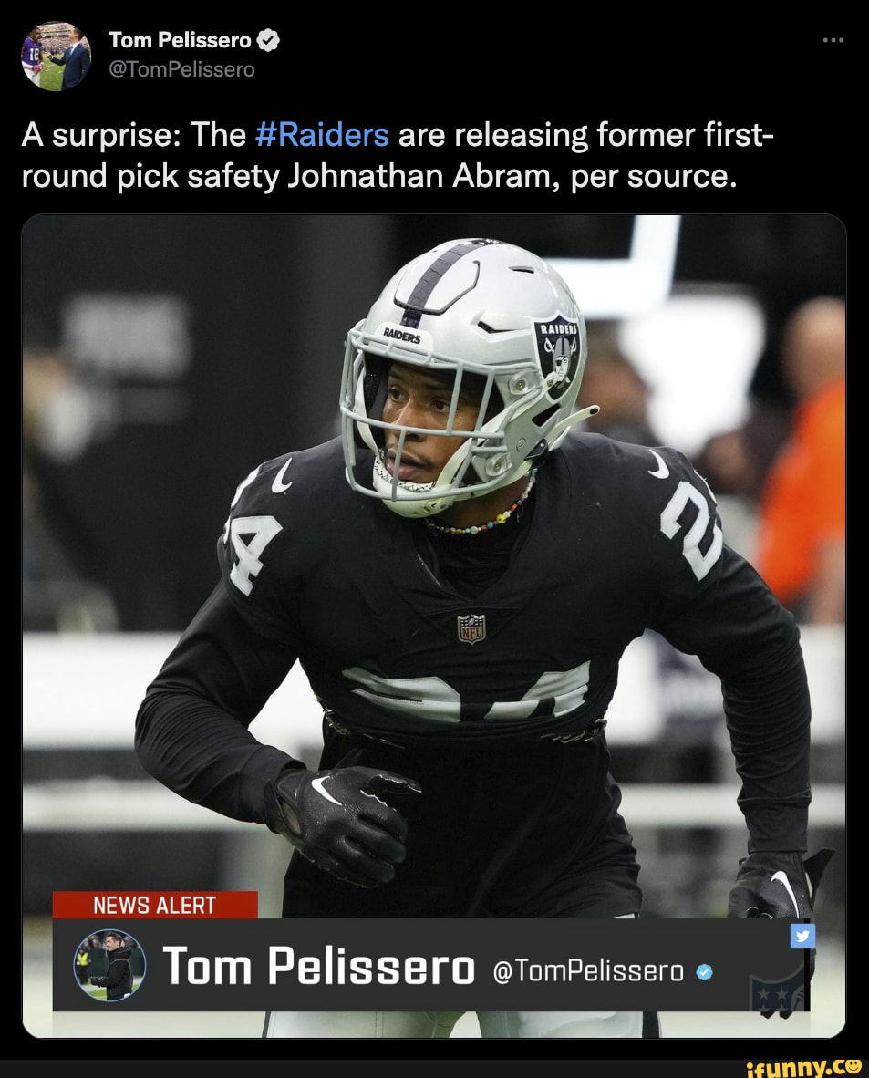 Tom Pelissero A Surprise: The #Raiders Are Releasing Former First ...