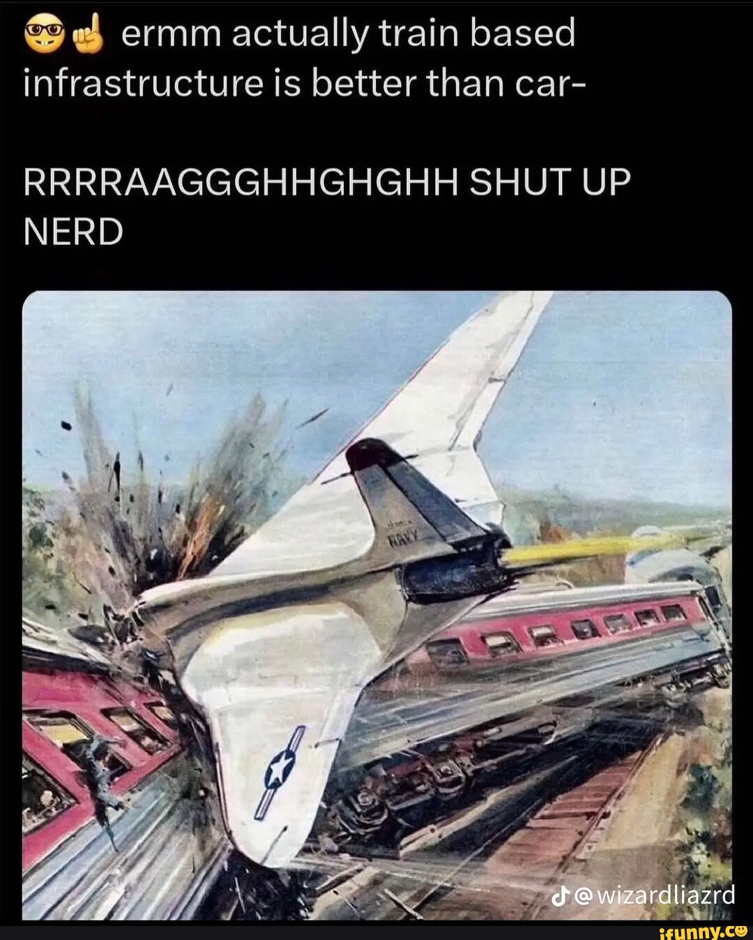 ed ermm actually train based infrastructure is better than car