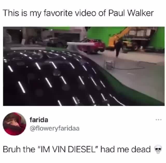 paul walker dead meme