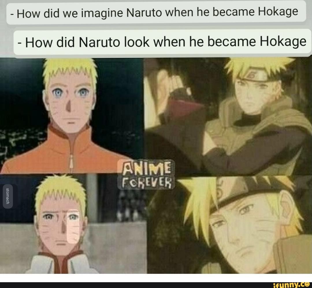 - How did we imagine Naruto when he became Hokage - How did Naruto look ...