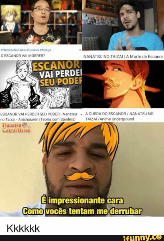 É impressionante cara
[Como)vocês