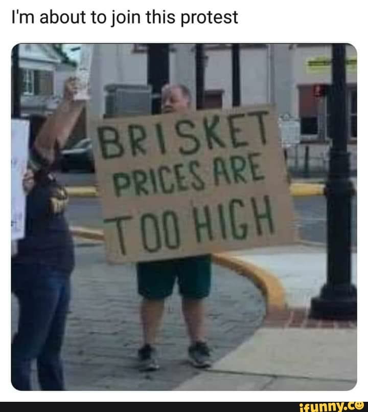 I'm about to join this protest