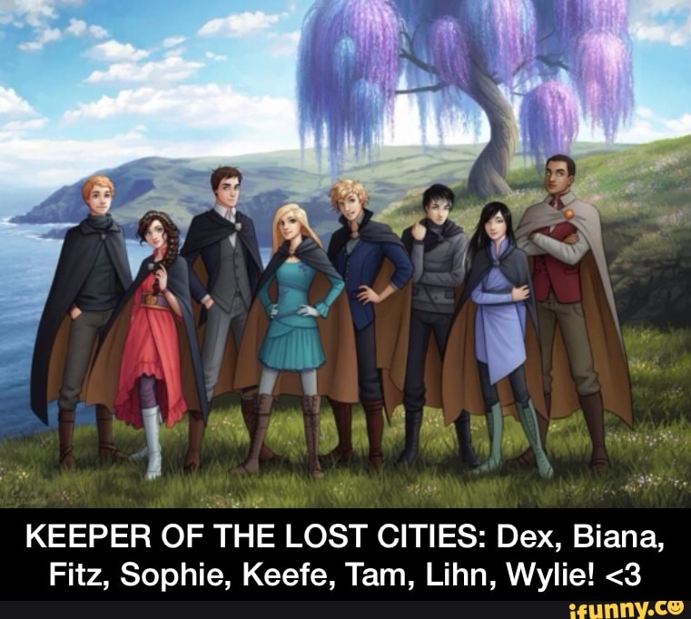 Keeper Of The Lost Cities Dex Biana Fitz Sophie Keefe Tam