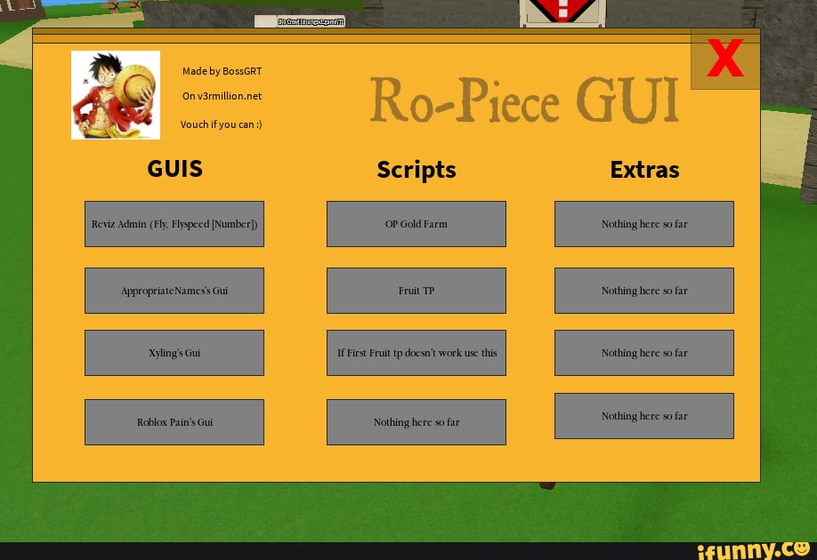 Op Gui Roblox Ro Piece Gui Scripts Extras Ifunny - avatar the last airbender scripts roblox gui