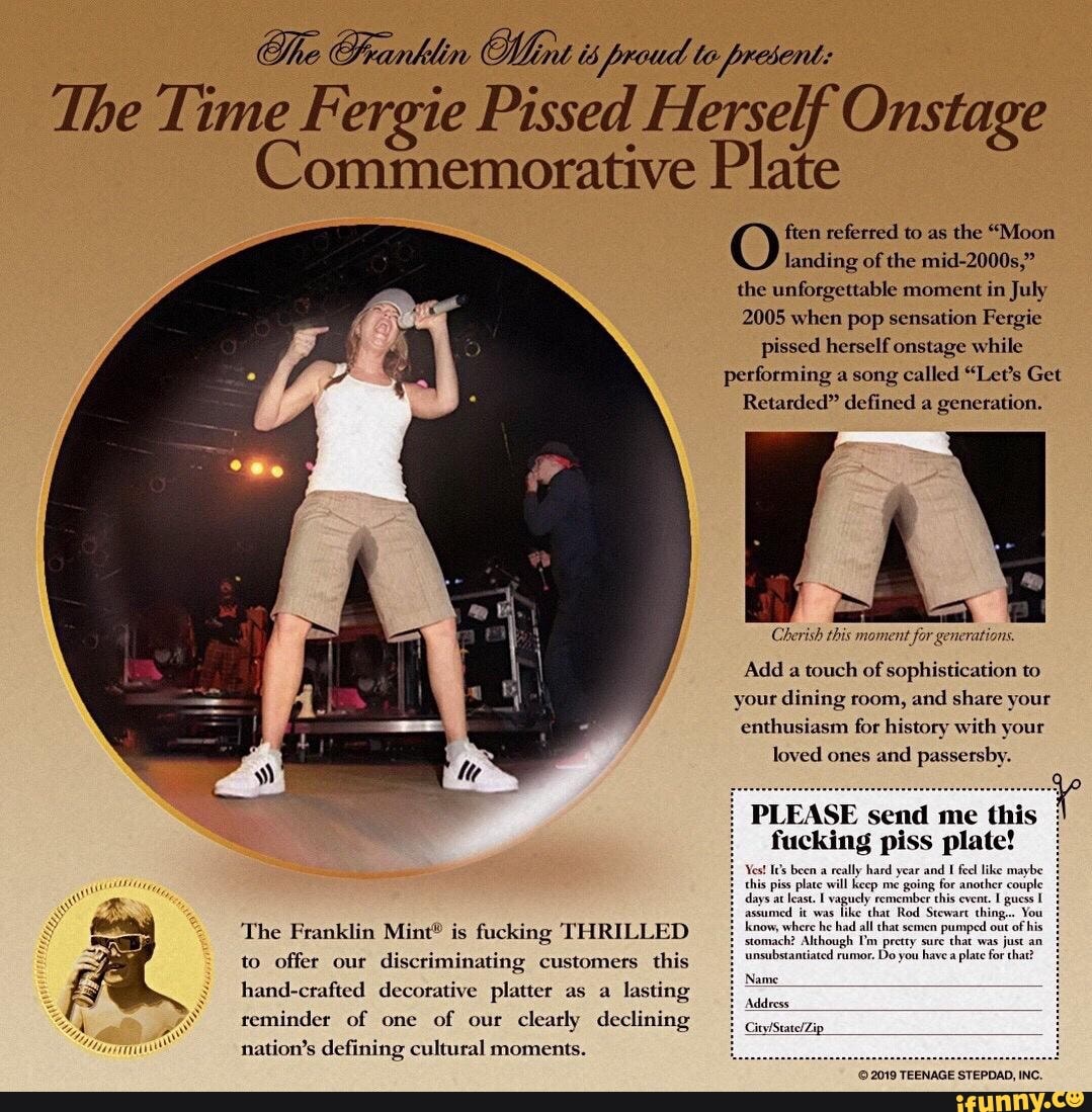 fergie pisses herself on stage free hd photo