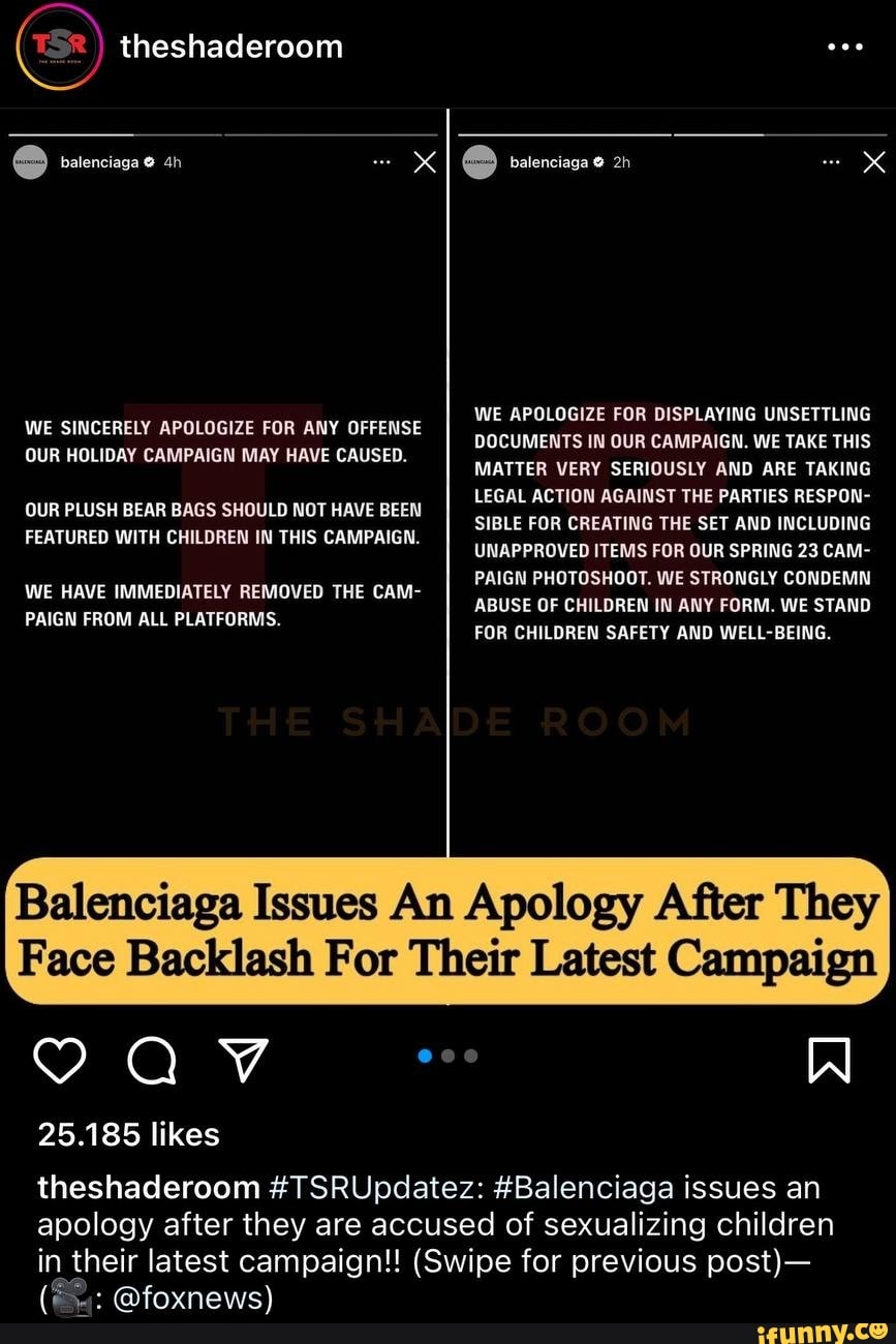Balenciaga Under Fire For “Sexualizing” Children - The New Paltz Oracle