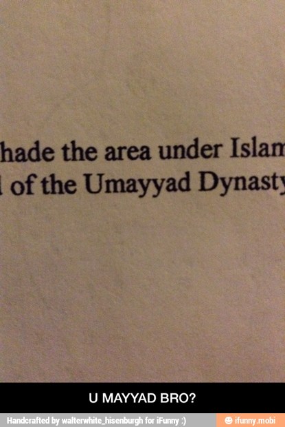 hade the area
under Islan
of the Umayyad Dynast;
U MAYYAD BRO? - U MAYYAD BRO?