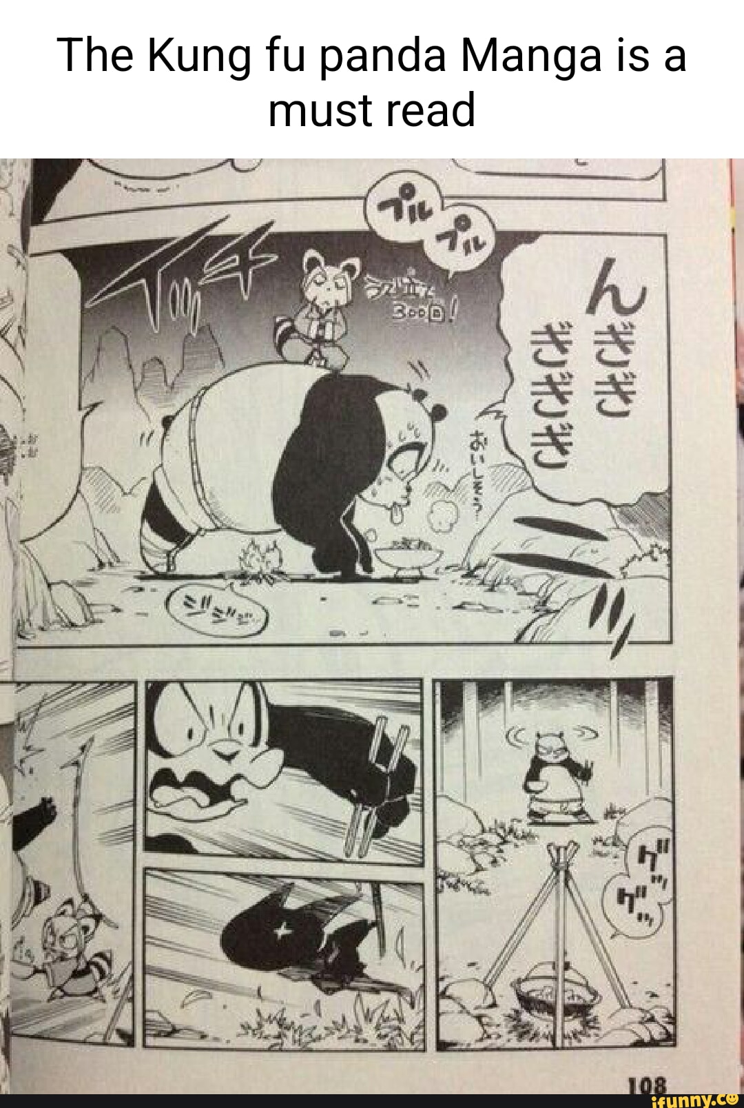 The Kung fu <b>panda</b> <b>Manga</b> is a must read I.