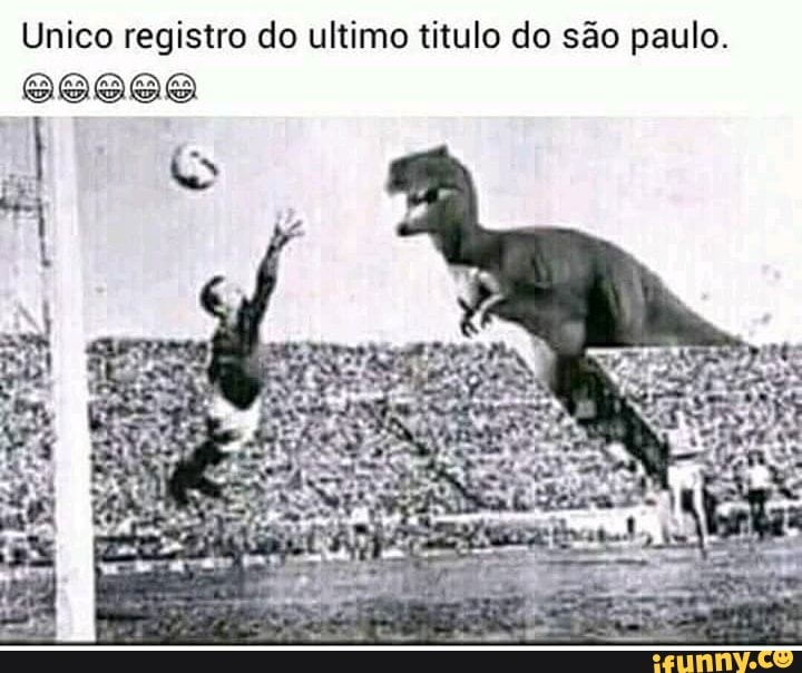 Unico registro do ultimo titulo do são paulo.