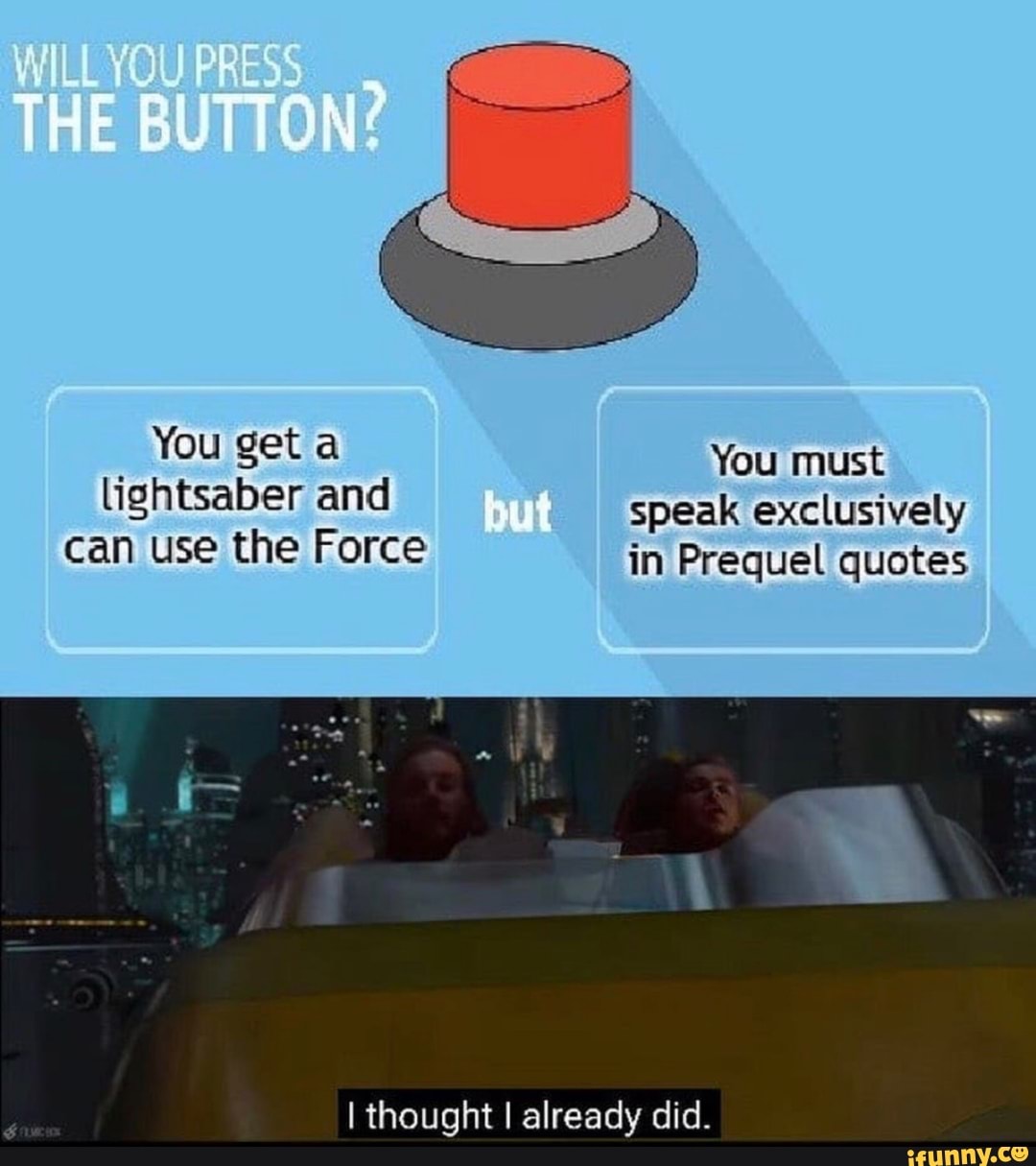 I thought I already did.