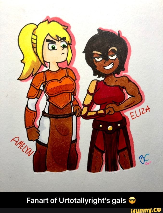 Fanart of Urtotallyright's gals - Fanart of Urtotallyright’s gals 😎
