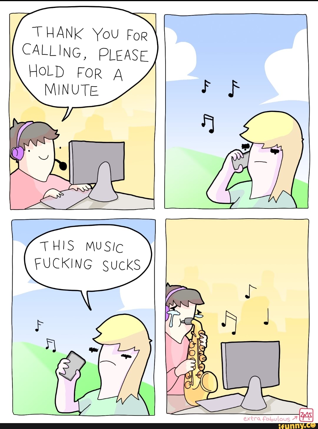 THANK You For
HOLD FOR A
MINUTE