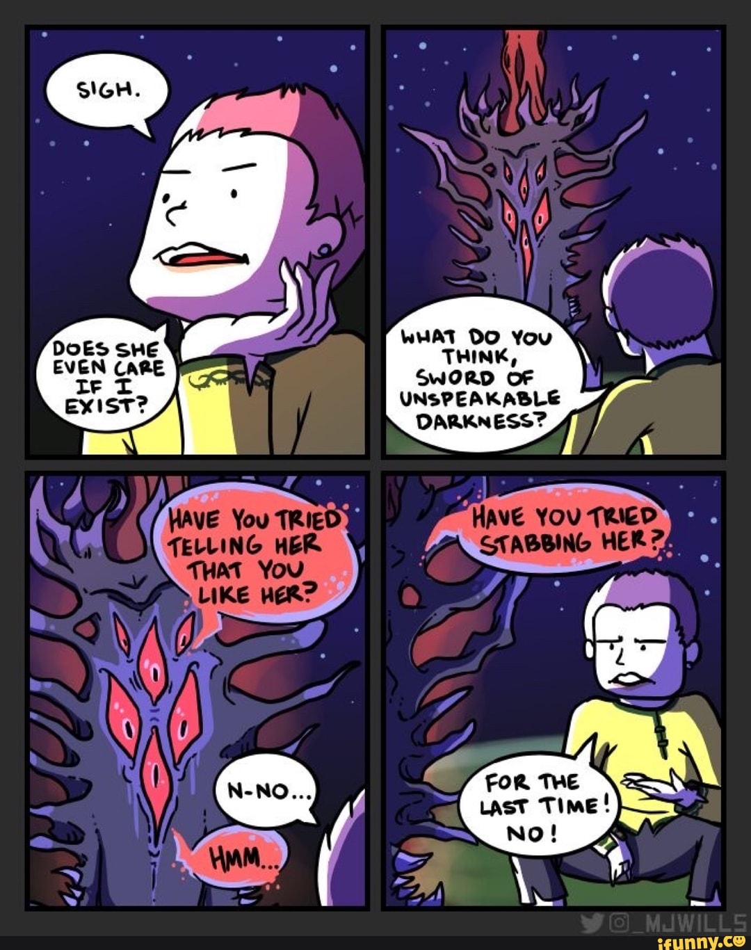 WHAT DO You vo
TA y
SWORD OF
UNSPEAKABLE
DARKNESS?