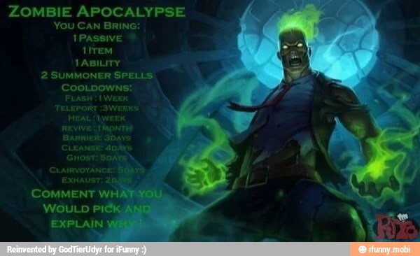 ZOMBIE APOCALYPSE
PASSIVE
tirem