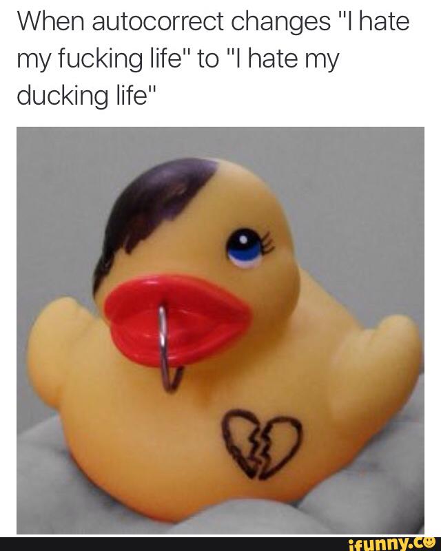 emo rubber duck