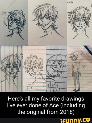 Here's all my favorite drawings I've ever done of Ace (including the ...