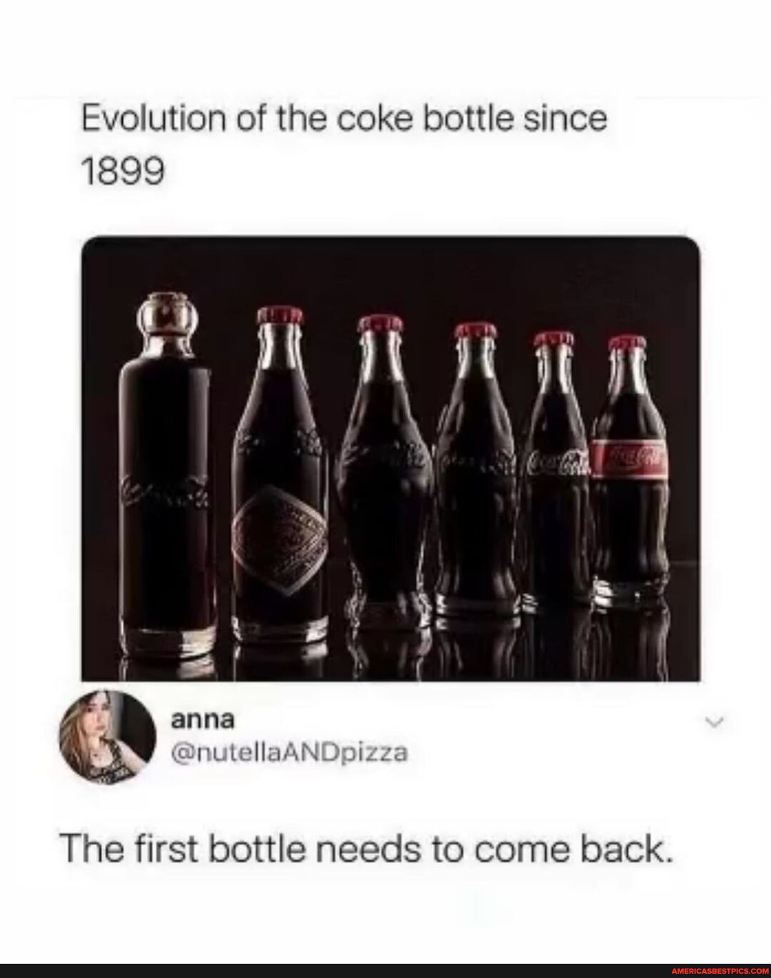 😍 Evolution of the coke bottle since 1899 anna The first bottle needs