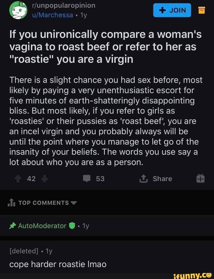 What Is A Roast Beef Vagina