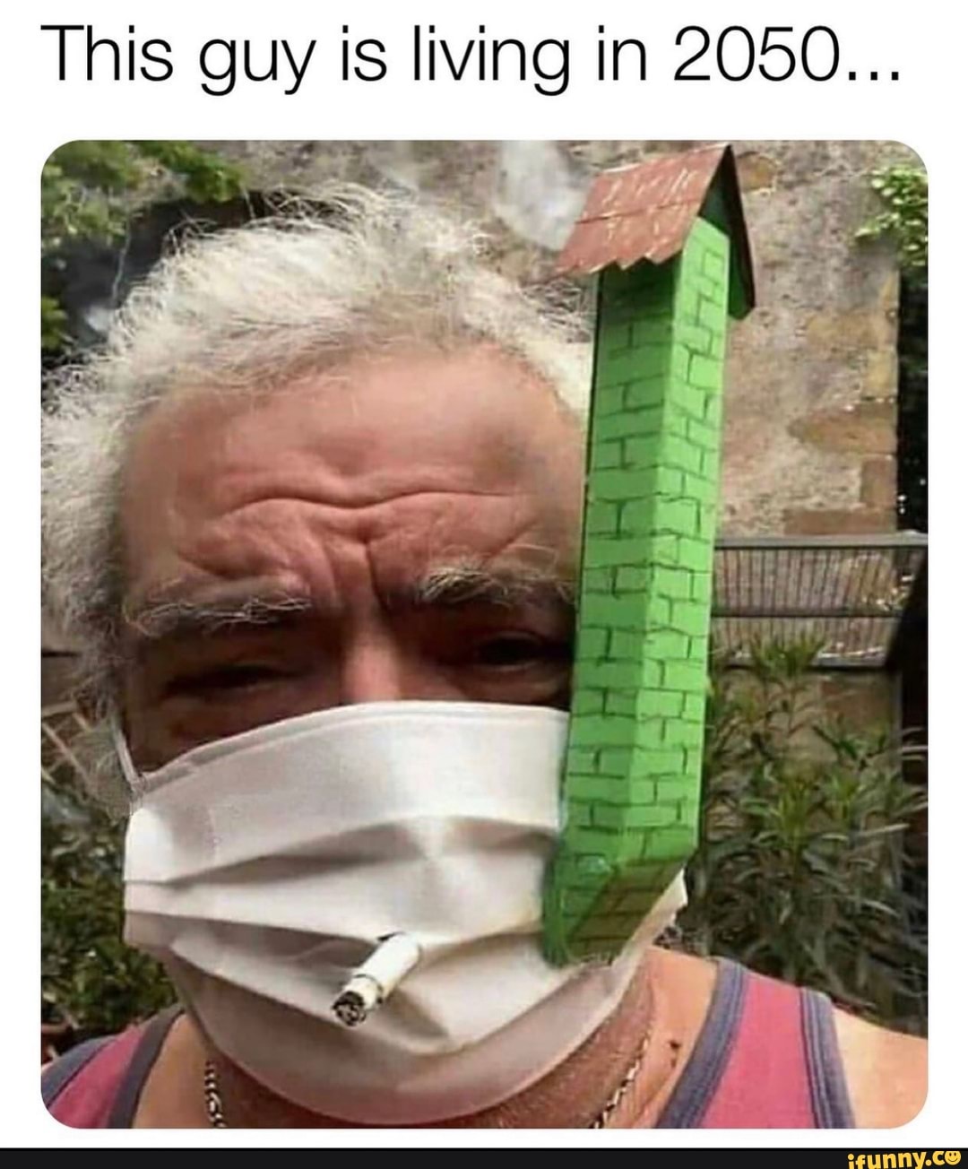 This guy is living in 2050...