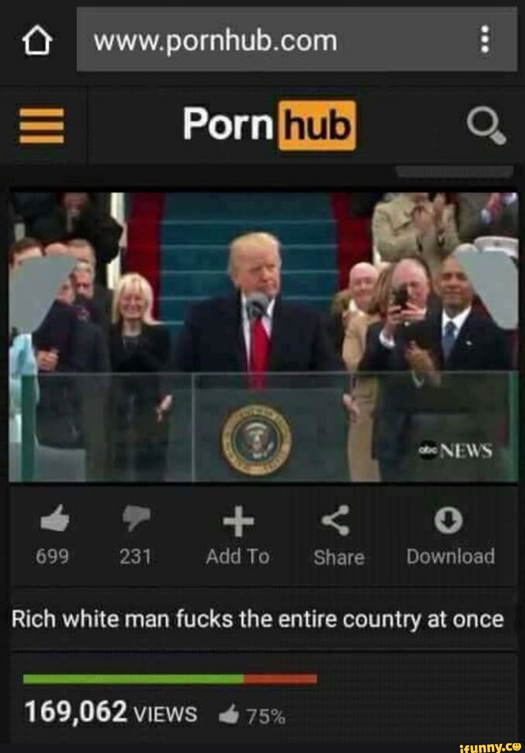 Rich White Man Fucks Country