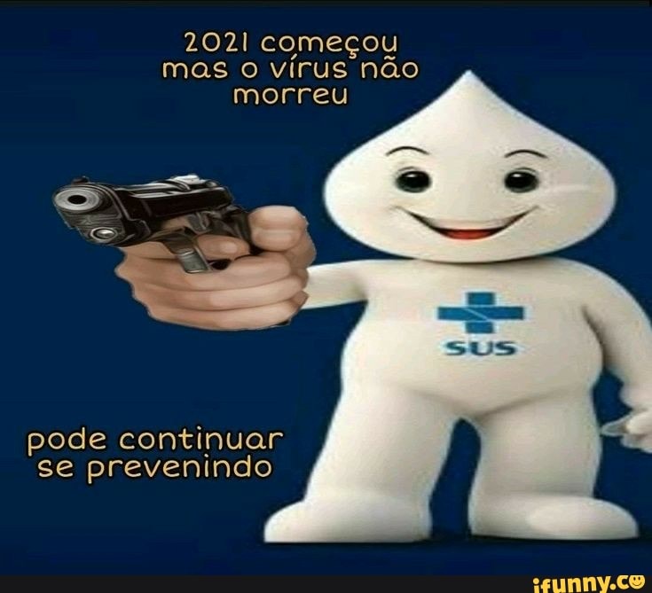 202! começou mas o virus não morreu
pode continuar se prevenindo