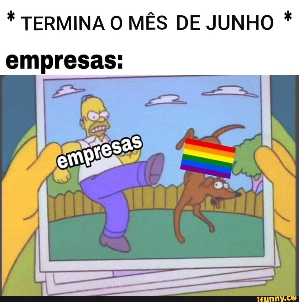 TERMINA O MÊS DE JUNHO empresas: