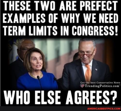 THESE TWO ARE PREFECT EXAMPLES OF WHY WE NEED TERM LIMITS IN CONGRESS ...