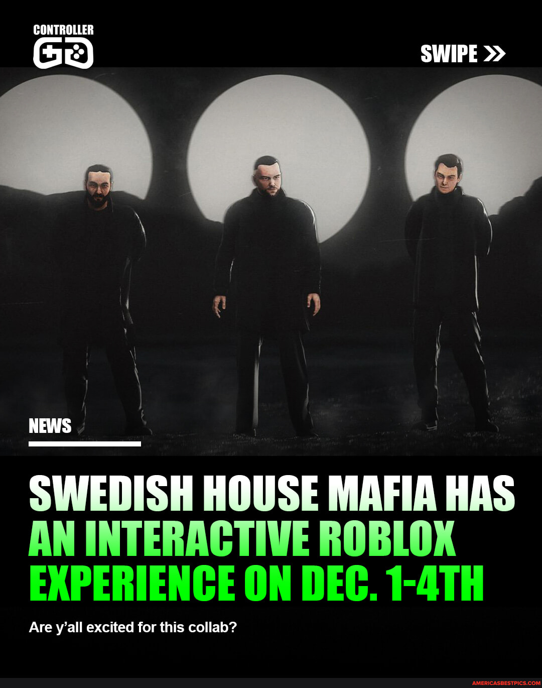 Swedish House Mafia lança experiência virtual de música e jogos no Roblox -  Bolha Crypto