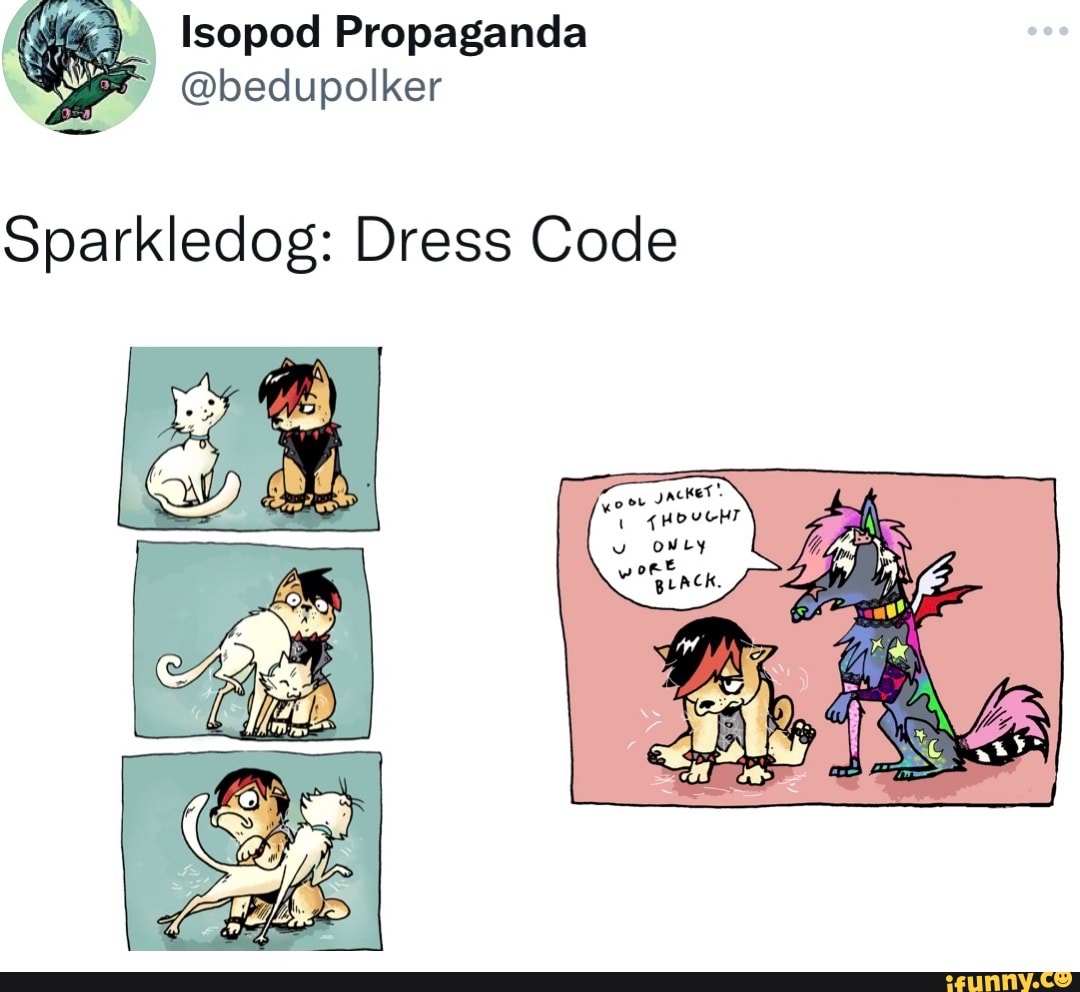 Isopod Propaganda bedupolker Dress Code iFunny