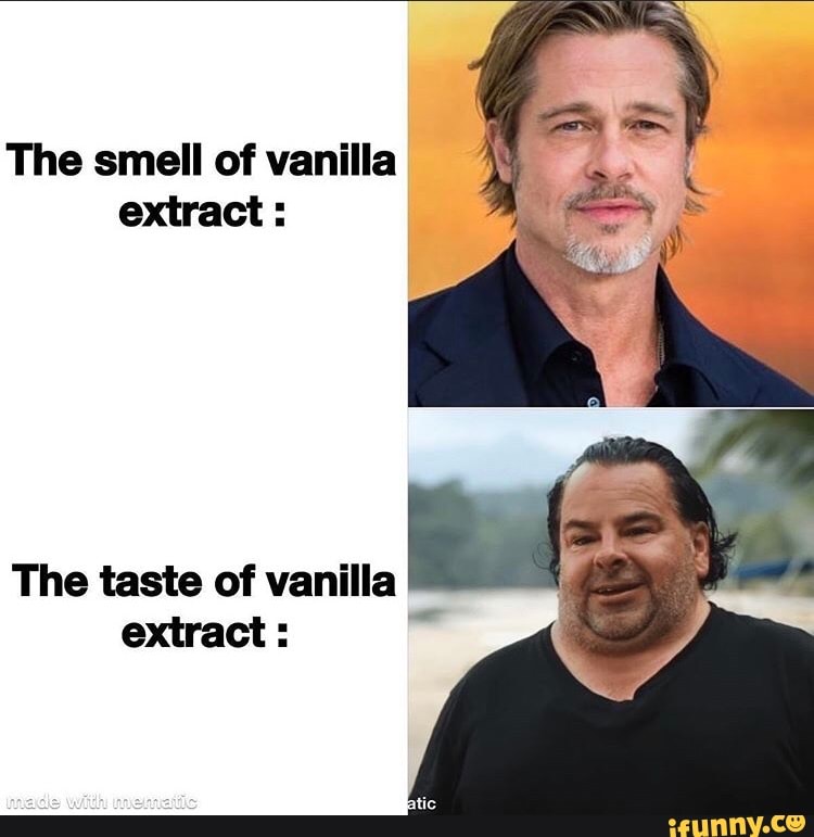 The Taste Of Vanilla Extract Meme