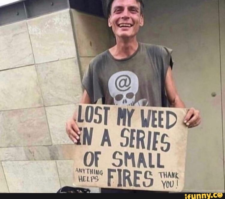 LOST WY WEED SNA GRIS.
OF SMALL FIRES
FIRES