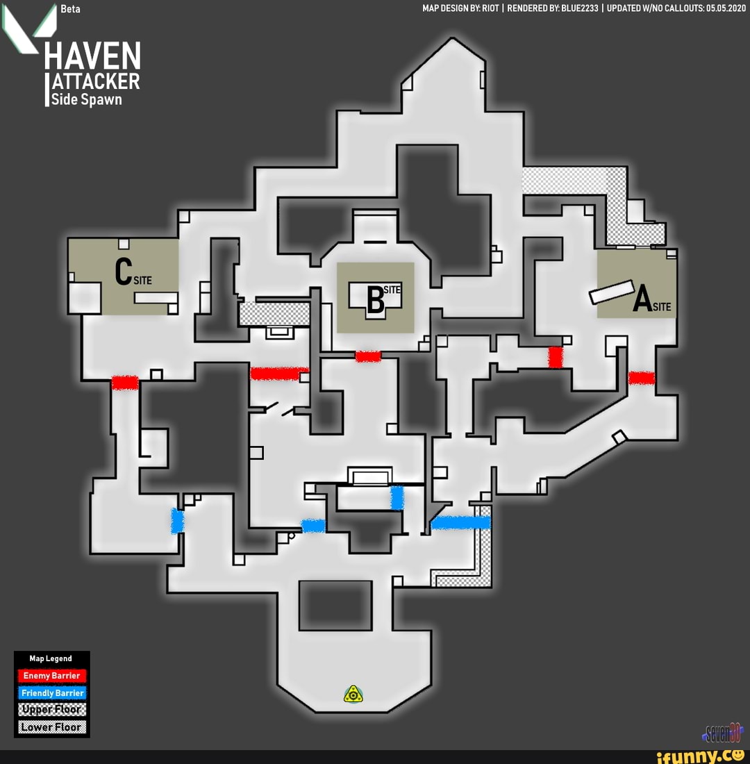 VALORANT [Closed Beta] - ALL MAPS - No callouts - Beta MAP DESIGN BY ...